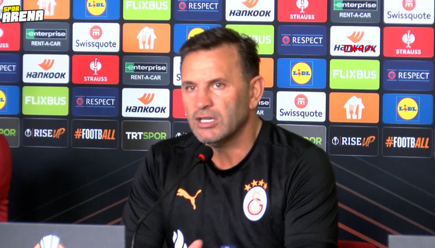 Galatasaray Teknik Direktörü Okan Buruktan yabancı hakem açıklaması