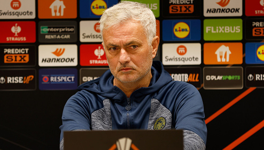Fenerbahçede Mourinho temkinli: Eleme maçlarında her şey olabilir