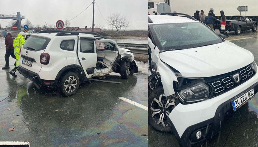 CHPli Milletvekili Ocaklı aracıyla kaza yaptı