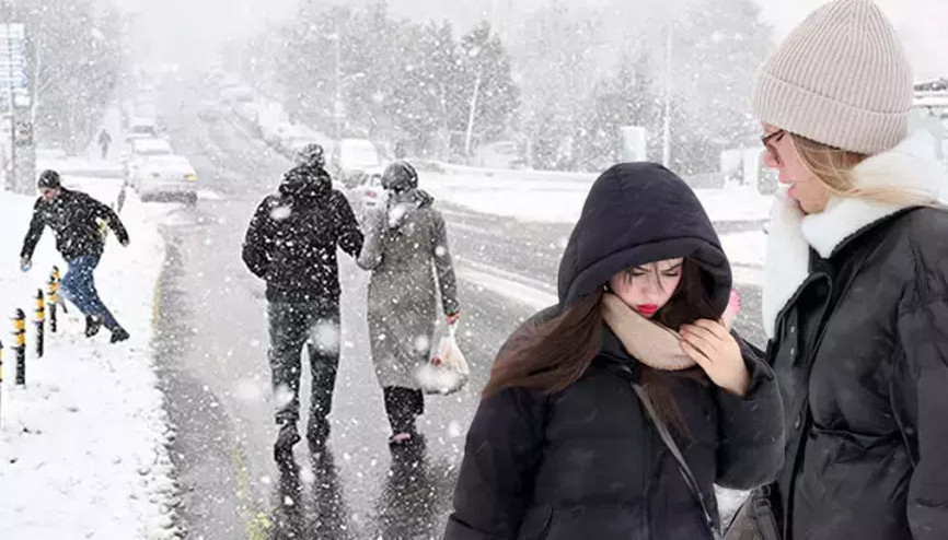 İstanbul beyaza büründü