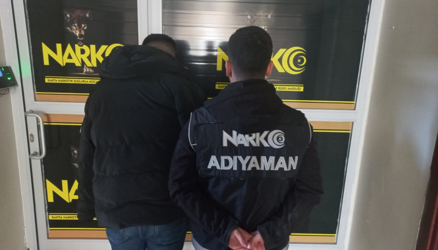 Adıyamanda uyuşturucu operasyonuna 1 tutuklama