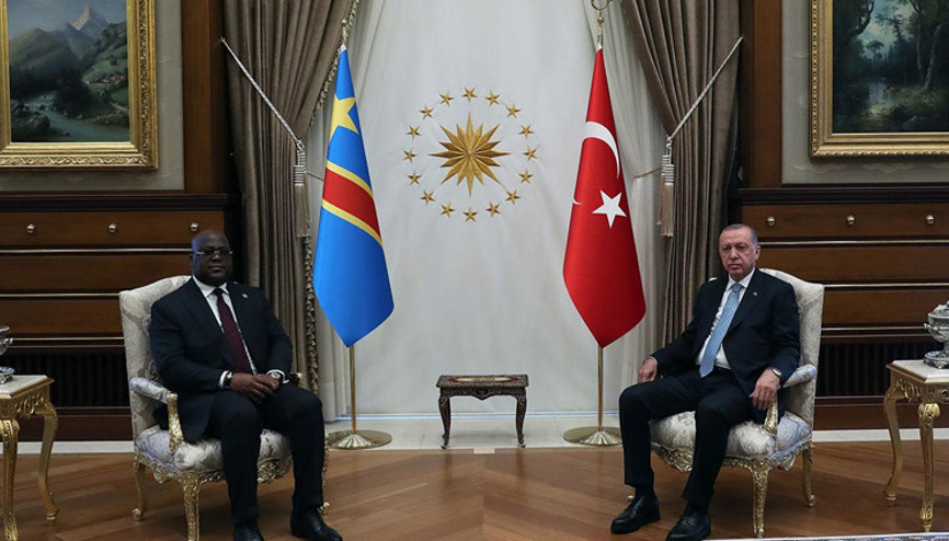 Cumhurbaşkanı Erdoğan, Kongo Demokratik Cumhuriyeti Cumhurbaşkanı ile görüştü