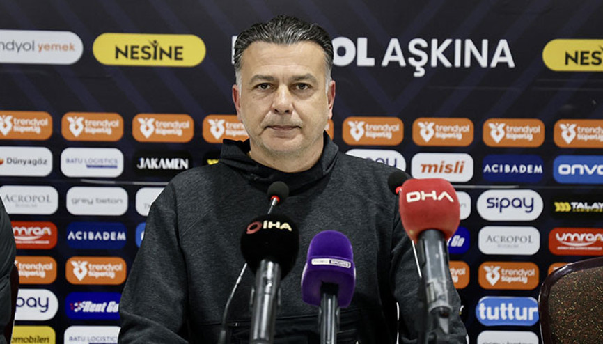Hatayspor Teknik Direktörü Murat Şahin: umutlarımızı ileriye taşımak istiyoruz