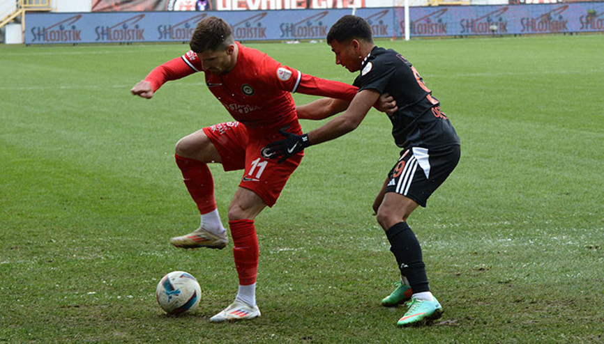 Çorum FK ve Adanaspor berabere kaldı