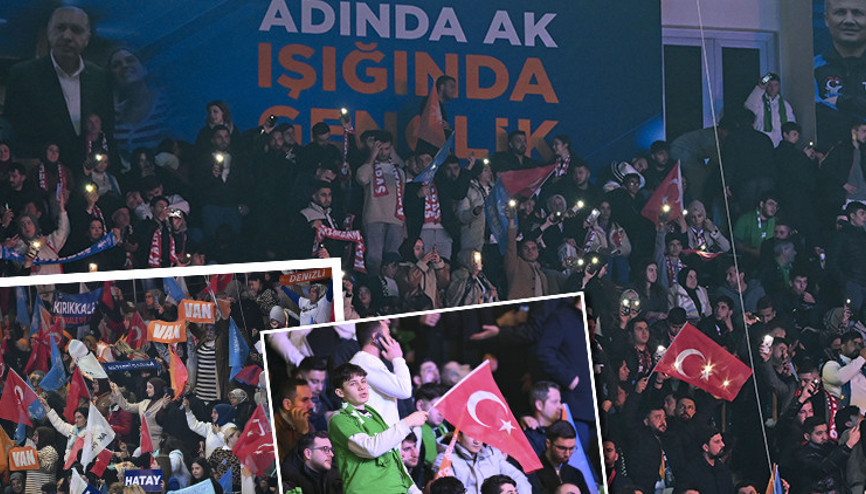 AK Partide büyük kongresinde büyük coşku On binlerce partili Erdoğanın mesajlarını takip etti | Erdoğan: Salon dışında 60 bin kişi var AK Partide büyük kongresinde büyük coşku On binlerce partili Erdoğanın mesajlarını takip etti | Erdoğan: Salon dışında 60 bin kişi var