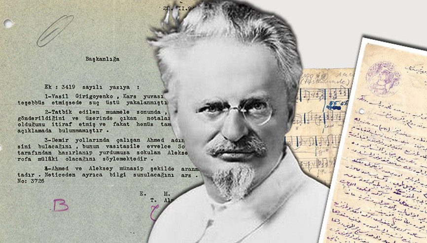 Troçkinin sürgün sırasında Sovyet istihbaratınca izlenmesi MİT raporunda Troçkinin sürgün sırasında Sovyet istihbaratınca izlenmesi MİT raporunda