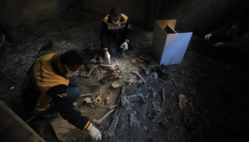Şamda toplu mezar bulundu