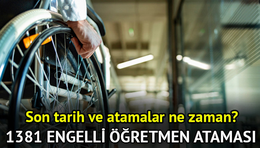 ENGELLİ ÖĞRETMEN ATAMASI BAŞVURU KILAVUZU | MEB 1381 engelli öğretmen atama başvurusu nasıl yapılır, kaç EKPSS puanı gerekiyor, atamalar ne zaman yapılacak Engelli Öğretmen ataması başvuru ekranı 2025