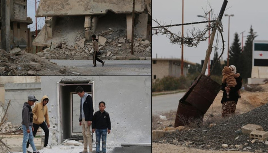 Terör örgütü PKK/YPG, Münbiçe yoğun roket saldırıları: Bölge sakinleri evlerini terk etmek zorunda kalıyor...