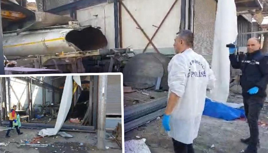 Gaziantepte yakıt tankerinde patlama: 2 kişi hayatını kaybetti, 3 kişi yaralandı Gaziantepte yakıt tankerinde patlama: 2 kişi hayatını kaybetti, 3 kişi yaralandı