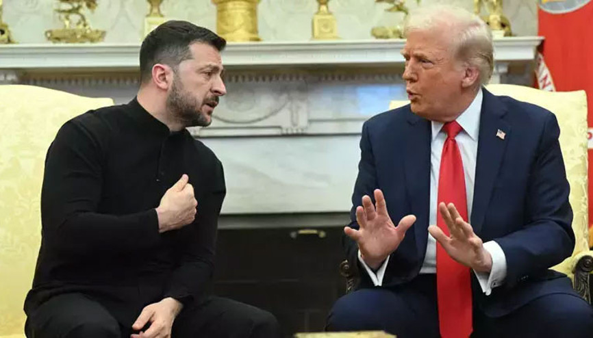 Oval ofiste Trump-Zelensky kavgası Oval ofiste Trump-Zelensky kavgası