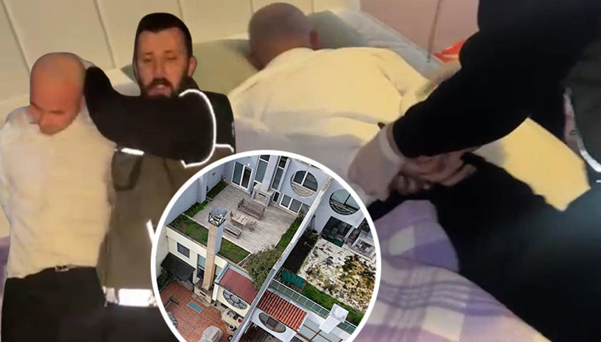 İstanbulda villaya baskın: Koku ihbarı gelince ekipler harekete geçti... Perdeler sürekli kapalıydı: Yatağında uyurken yakalandı