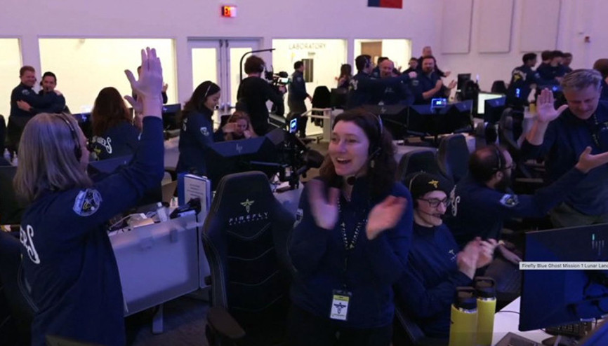 Son dakika... Blue Ghost Aya ulaştı, ilk görüntü geldi...