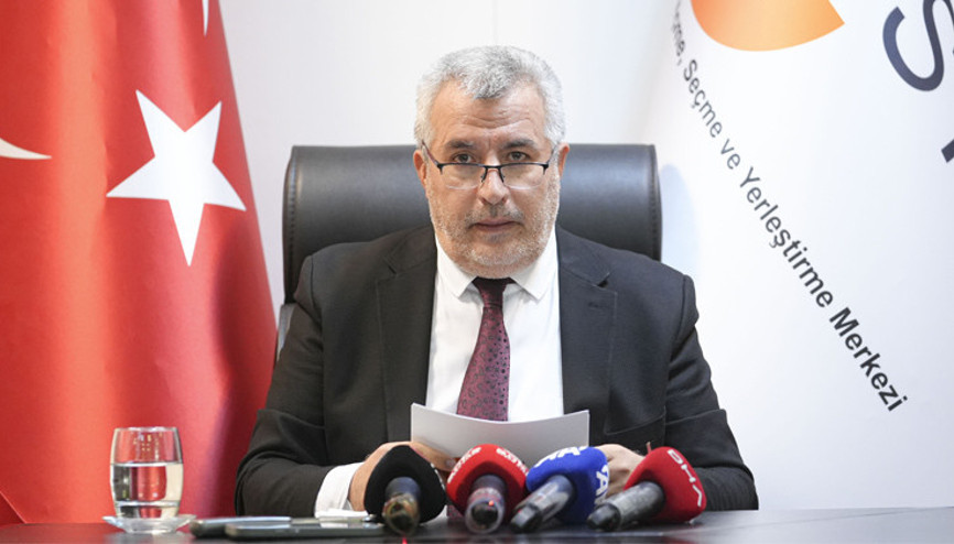 ÖSYM Başkanı Ersoy’dan son gün hatırlatması ÖSYM Başkanı Ersoy’dan son gün hatırlatması