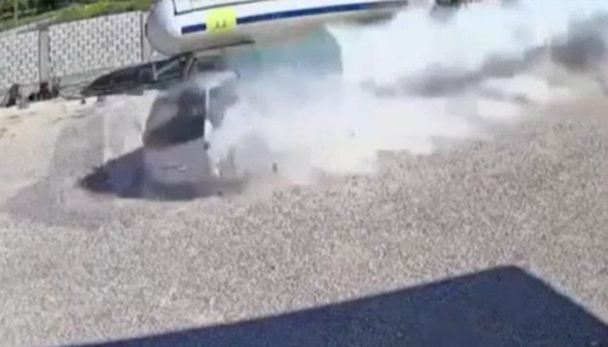 Lübnanda gaz tankeri patladı: 4 ölü