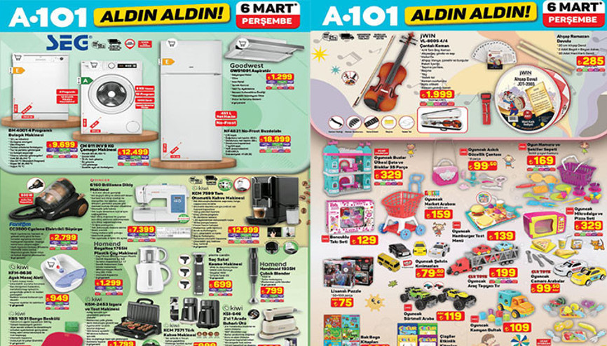 A101 6 MART AKTÜEL ÜRÜNLER KATALOĞU - RAFLARDA || Bu hafta A101 Aldın Aldın broşüründe hangi ürünler var, neler indirimli Tam otomatik kahve makinesi ve çantalı keman A101de A101 6 MART AKTÜEL ÜRÜNLER KATALOĞU - RAFLARDA || Bu hafta A101 Aldın Aldın broşüründe hangi ürünler var, neler indirimli Tam otomatik kahve makinesi ve çantalı keman A101de