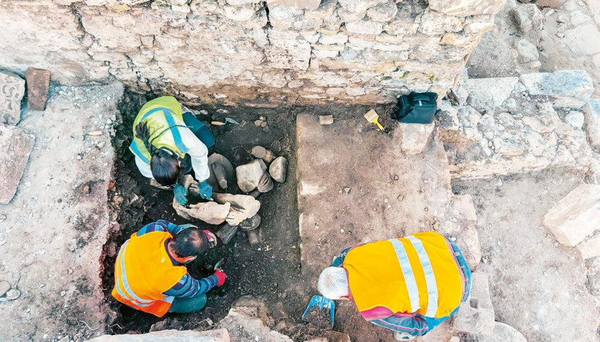 Aspendos’tan tarih çıktı Aspendos’tan tarih çıktı