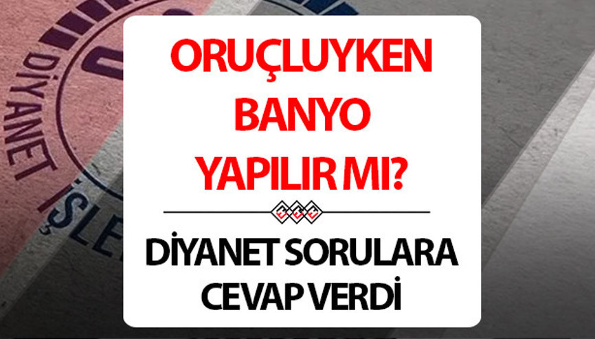 Oruçluyken banyo yapılır mı Oruçluyken duş almak orucu bozar mı