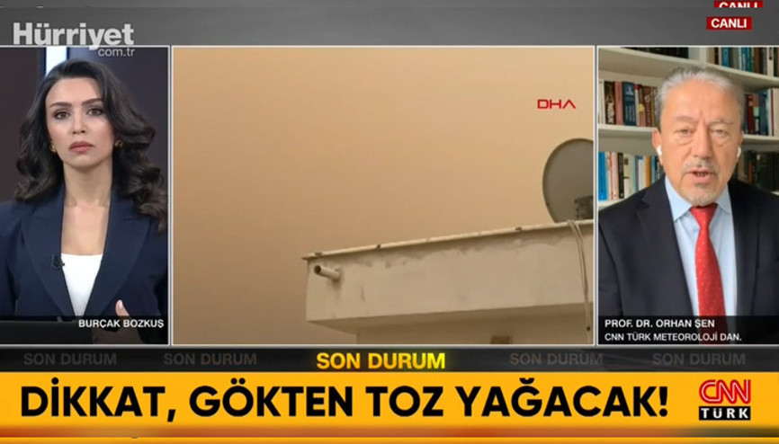 Dikkat Gökten toz yağacak