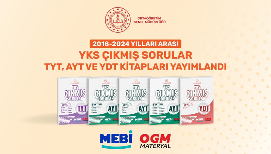 YKS’de çıkmış sorular kitabı