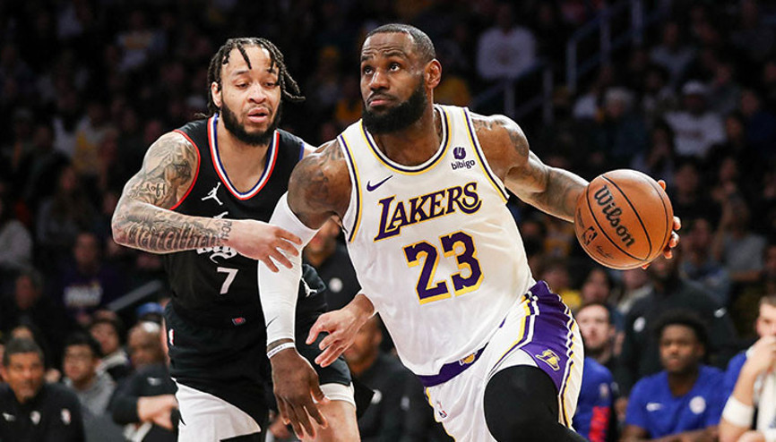 LeBron Jamesin 50 bin sayı rekoruyla Lakerstan üst üste 7. galibiyet