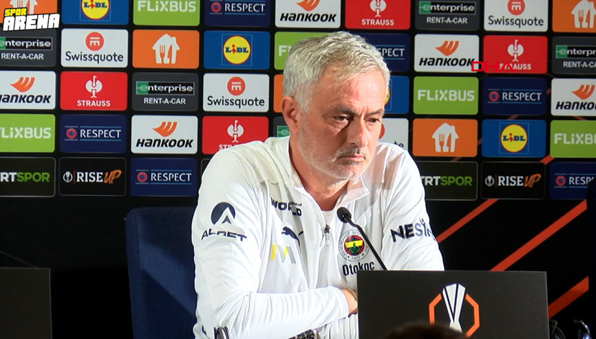 Fenerbahçe Rangers maçı öncesi Mourinhodan gönderme Normal bir savaş olacağını düşünmüştüm