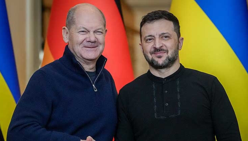 Scholz, Zelenski ile telefonda görüştü