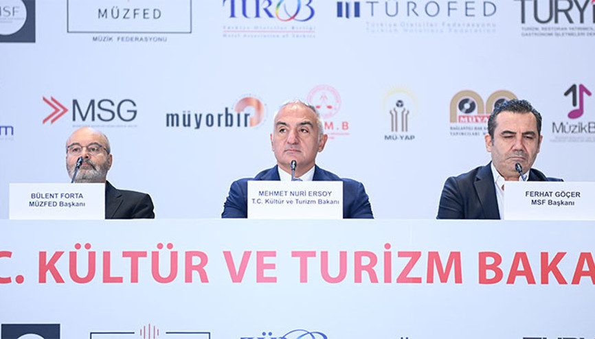 Bakan Ersoydan 40 yıllık telif sorununa neşter: Telif hakları kültürel gelişimin de anahtarıdır