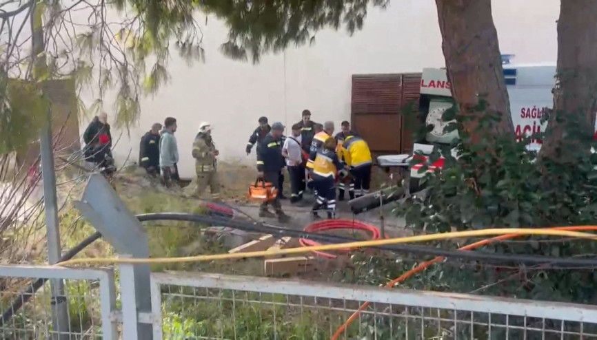 İstanbul - Bakırköyde trafo merkezindeki patlamada 1 işçi ağır yaralandı