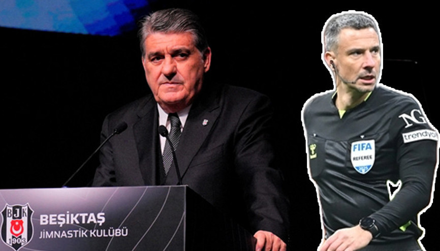 Beşiktaştan Galatasaray derbisi öncesi yabancı hakem açıklaması