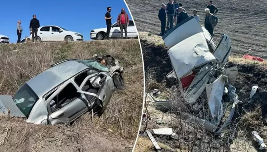 Osmaniyede 2 otomobil çarpıştı: 3 ölü, 3 yaralı