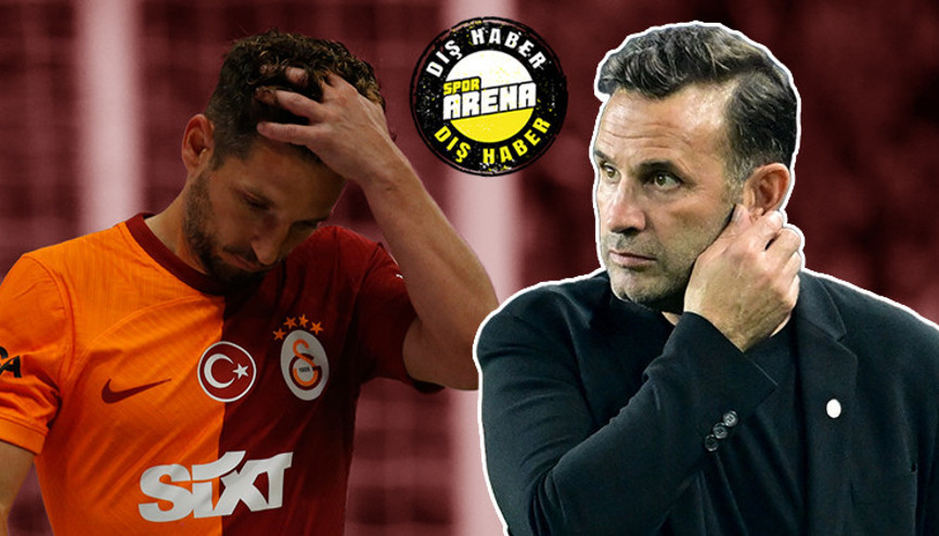 Mertens futbolu bırakmayı düşünüyor Okan Buruk bırakmak istemiyor