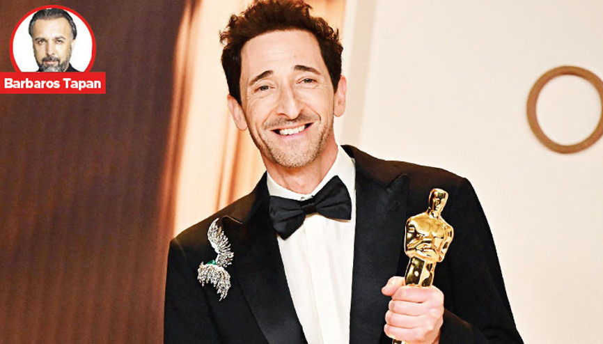 Adrien Brody Oscarı aldı, Hürriyete konuştu: Bu rol için doğmuşum