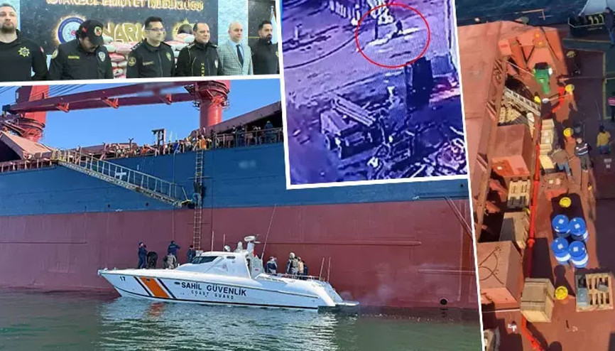 DHA, 36,5 milyon dolarlık uyuşturucu operasyonunun görüntüsüne ulaştı