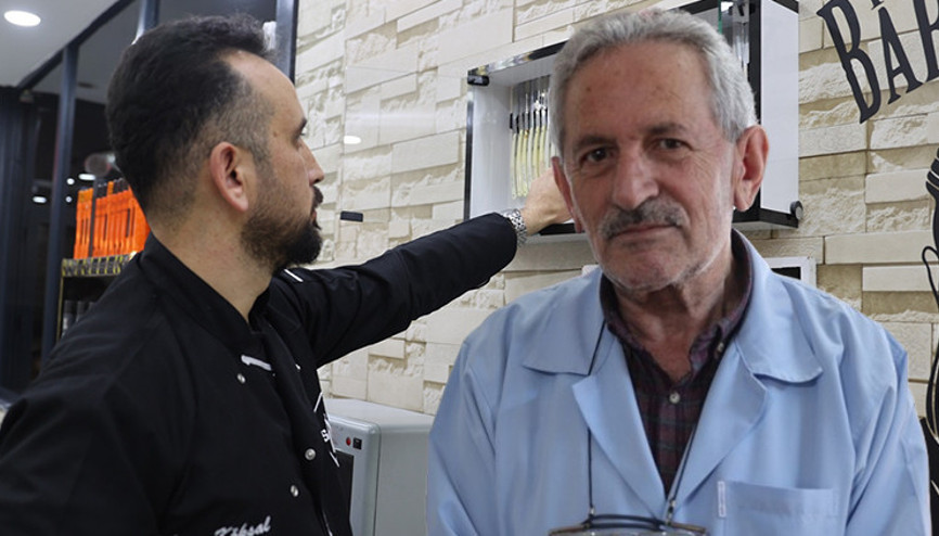 Nevşehirdeki berberlerden ilginç uygulama: Müşterilerin ismini yazıp muhafaza ediyor