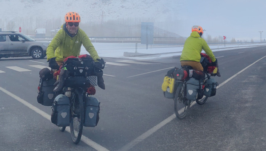 Eksi 18 derecede pedal çevirdi