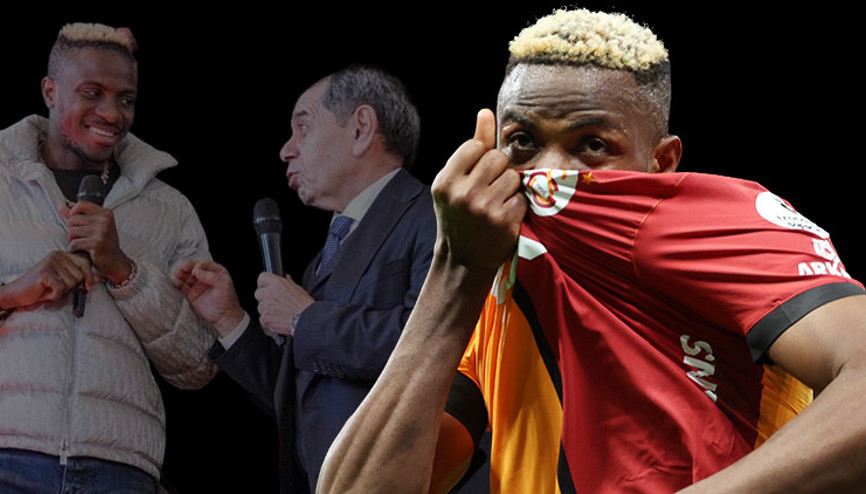 Galatasarayda dev Victor Osimhen harekatı Başkan Özbek talimatı verdi, yöneticiler harekete geçti