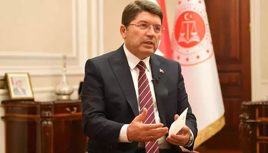 Adalet Bakanı Yılmaz Tunçtan af açıklaması Adalet Bakanı Yılmaz Tunçtan af açıklaması