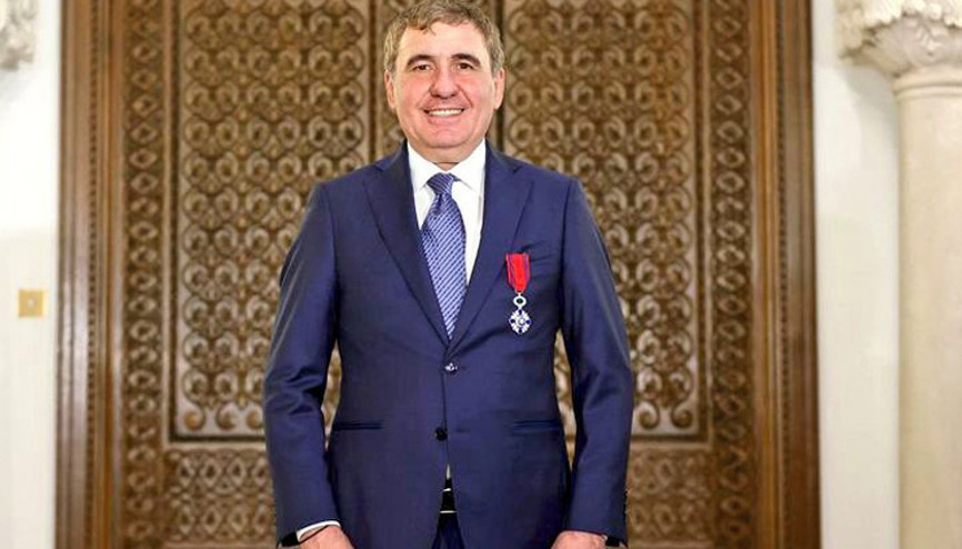 Gheorghe Hagiye ülkesinde devlet nişanı verildi