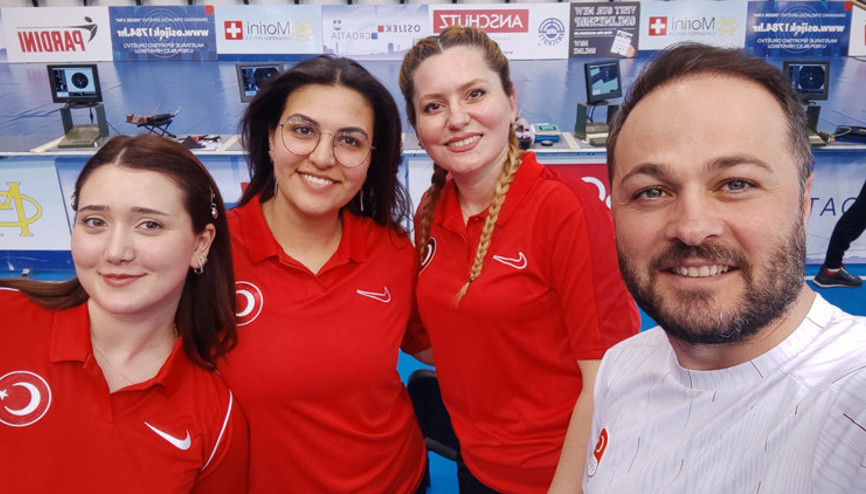 Milliler, Avrupa Havalı Silahlar Şampiyonasında altın madalya kazandı