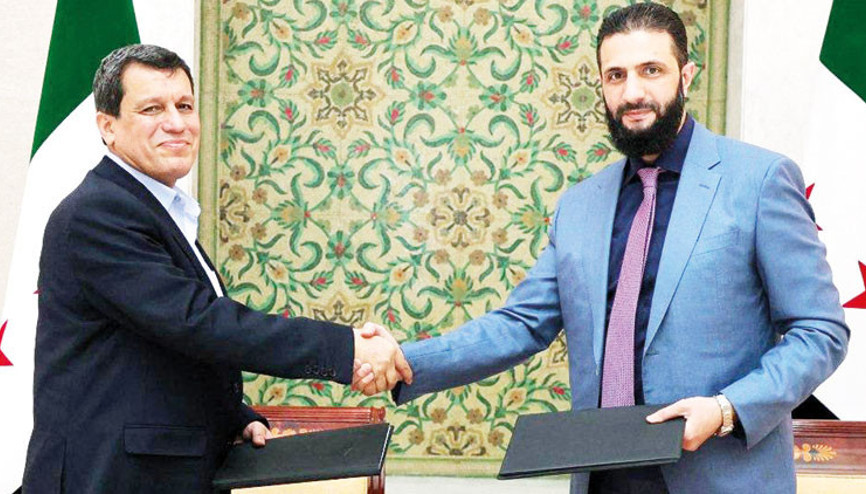 Abdi, Barzani ile görüştü... Erbil, Şam ile anlaşmadan memnun