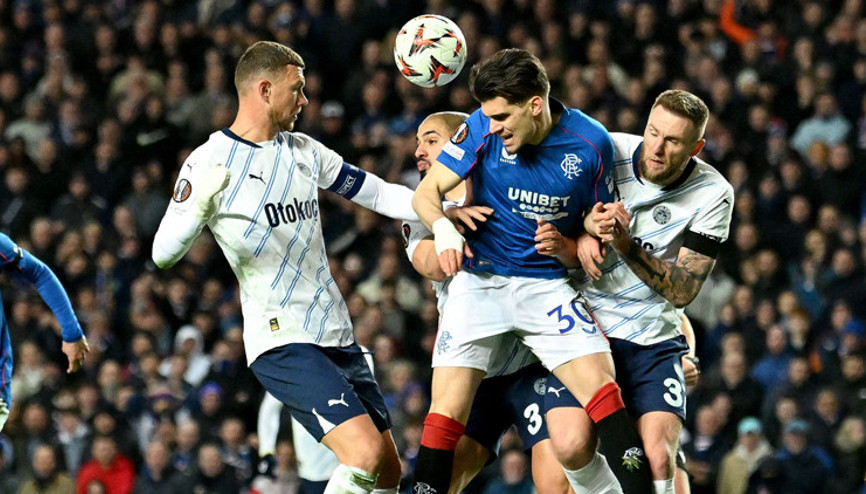 Fenerbahçe, UEFA Avrupa Ligine veda etti Rangers penaltılarla turladı