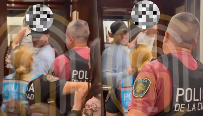 Wanda Nara ile Icardi birbirine girdi Şok olayda çığlıklar koptu, Icardi kaçmak zorunda kaldı