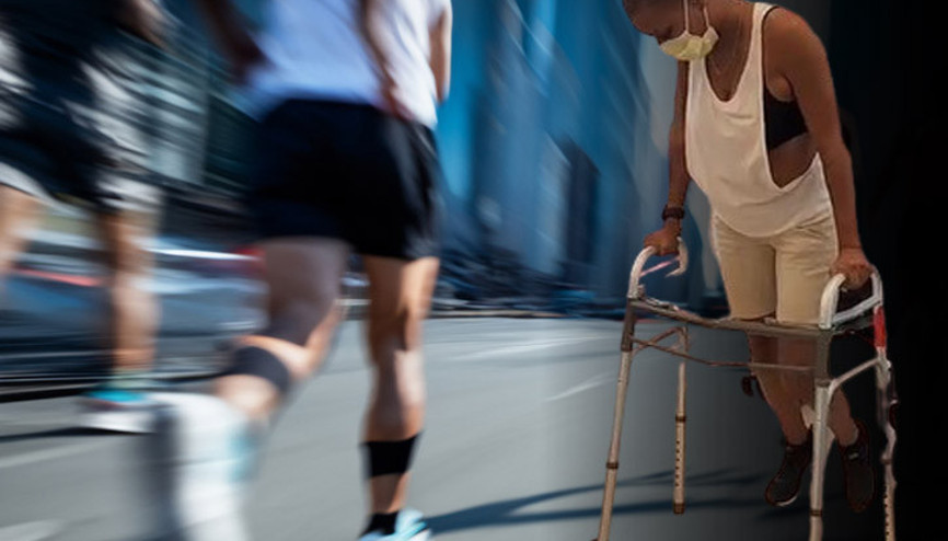 Felç geçirdi, aylarca yürüyemedi Şimdi ilk yarı maratonunu koşuyor