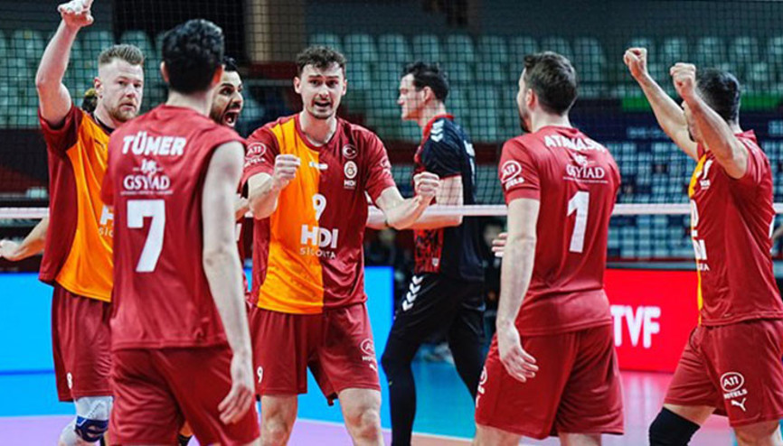 Galatasaray HDI Sigorta, set vermeden kazandı
