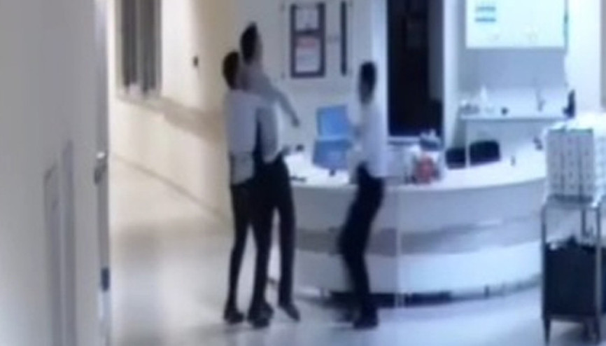 Sivasta nefes borusuna zeytin kaçan hasta yakını Heimlich manevrasıyla kurtarıldı