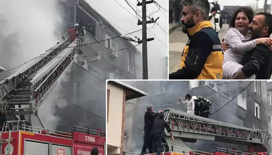 Tekirdağ’da 4 katlı binada doğal gaz kaynaklı patlama: 2 yaralı