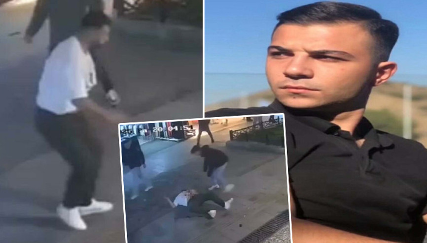 İzmirdeki yan bakma cinayetinin görüntüleri ortaya çıktı Birkaç adım atıp yere yığılmış İzmirdeki yan bakma cinayetinin görüntüleri ortaya çıktı Birkaç adım atıp yere yığılmış