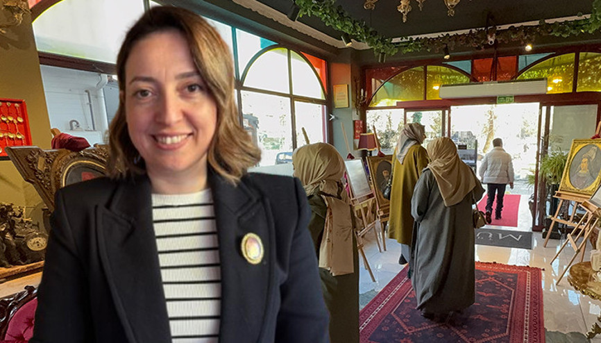 Genç kadının yeteneği bulaşıkçılık yaptığı işletmede gün yüzüne çıktı | Ayşegül harika işler başardı