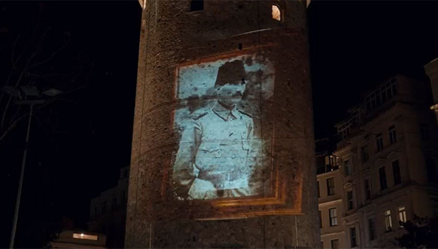 Bakan Ersoy: Galata Kulesini, Çanakkale ruhuyla aydınlattık